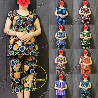 Đồ bộ trung niên thun ati ép đá nhiều họa tiết đẹp