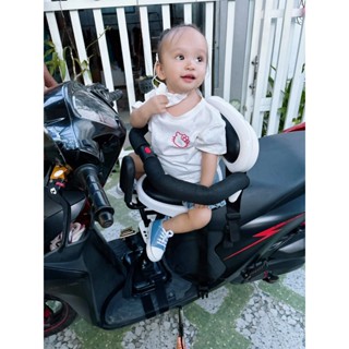 Ghế Ngồi Xe Máy Cho Bé XN - Ghế Trước Đi Xe Ga, Xe Đạp Điện, Có Vòng Bảo Vệ Bé, An Toàn Cho Trẻ Lead Vision Vespa SH