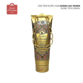 Sữa tắm nước hoa ý tesori d'oriente hoàng gia yemen chai màu vàng - tắm xích 250ml - 500ml
