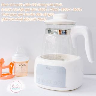 Máy Đun Và Hâm Nước Pha Sữa Fatz Baby Quick 12 Plus - BH 12 tháng chính hãng