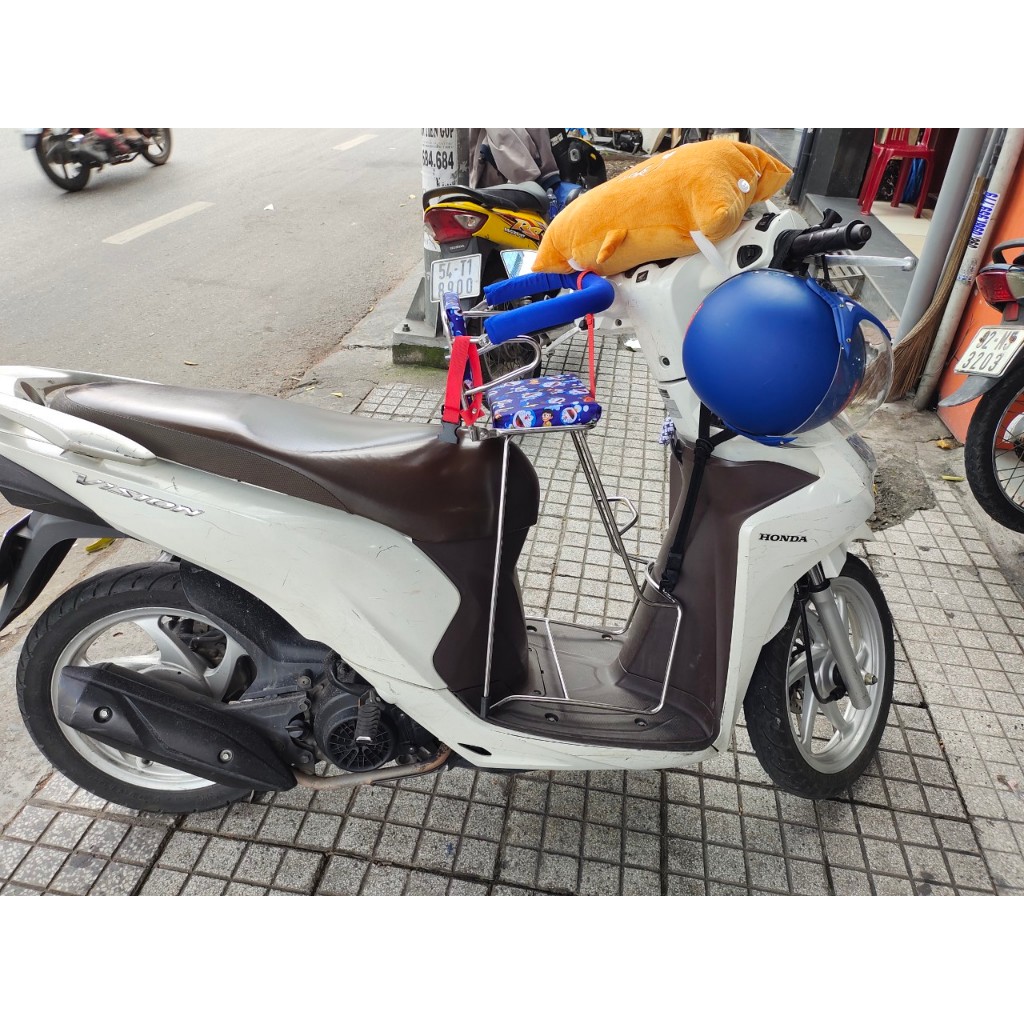 Ghế ngồi xe máy Vision, Click, Mio ( inox )