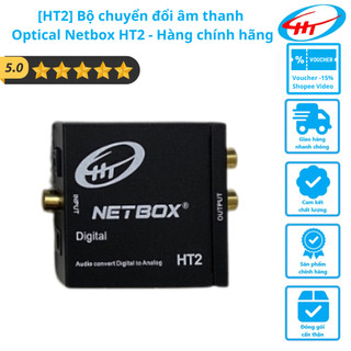 [HT2] Bộ chuyển đổi âm thanh Optical Netbox HT2 - Hàng chính hãng
