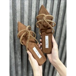 Dép lê nữ dây đá mũi nhọn - ĐÁ LỚN (có big size)