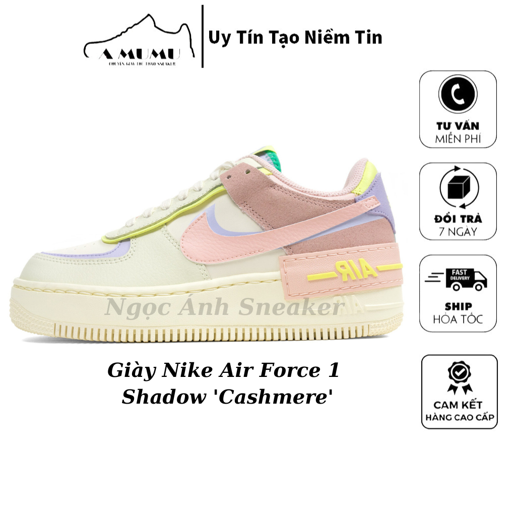Giày AF1 Shadow 7 màu,Giày af1 Shadow ‘Cashmere’