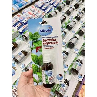 Tinh Dầu Bạc Hà Mivolis Japanisches Heilpflanzenol, 30 ml