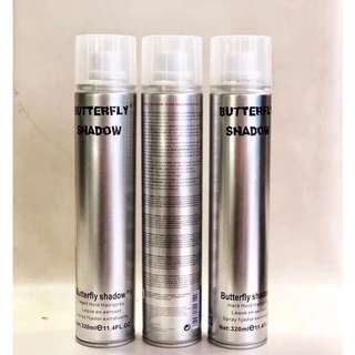 Gôm Xịt Tóc Butterfly Shadow 600ml - giữ nếp cứng, tạo kiểu tóc