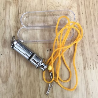 Còi mã Morse đầu tròn truyền tin, còi morse, còi hiệu lệnh inox