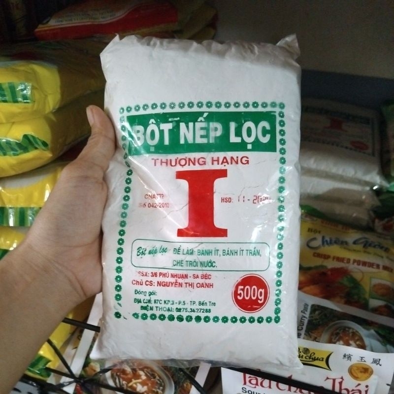 Bột nếp lọc 500g