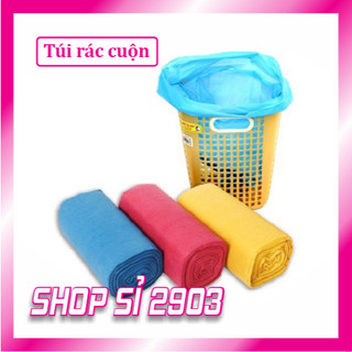 ( BỊCH 1 KG) TÚI RÁC CUỘN ( 3 CUỘN/BỊCH)