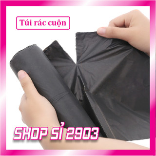 ( BỊCH 1 KG) Rác cuộn đen (3 cuộn / 1 bịch)