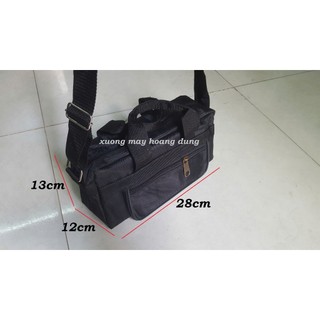 Túi đựng đồ nghề sữa chữa mini loại tốt siêu bền tiện lợi màu đen