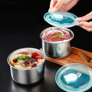Hộp inox đựng thực phẩm giữ nhiệt Tròn ⚡️ Bát inox đựng thực phẩm có nắp đậy ngăn mùi