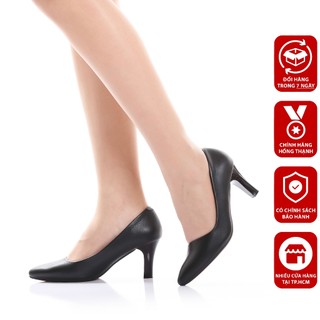 HỒNG THẠNH - Giày Bít Gót Cao 7cm Mũi Nhọn Tôn Dáng - 4425