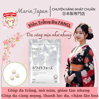 Viên Dưỡng Trắng Da Từ Ý Dĩ, Vitamin C Fancl White Force Nhật Bản