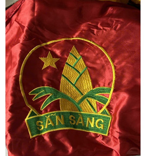 Cờ Đội Thêu Vải Phi Bóng(70x110cm)