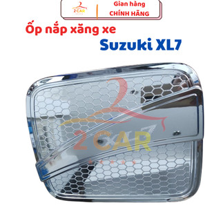 Ốp nắp bình xăng dành cho xe Suzuki XL7 2020 2021 2022 2023 2024 -mạ Crom