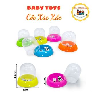  Combo 10 - Đồ Chơi Cốc Xúc Xắc Mini Quà Tặng Nhà Vui Chơi Quà Tặng Khuyến Mãi Quà Tặng Giáo Dục Giải Thưởng Nhỏ 