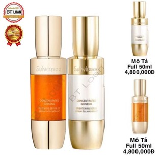 [ Mới ] Tinh chất trắng da chống lão hoá từ nhân sâm Sulwhasoo concentrated Ginseng renewing Serum