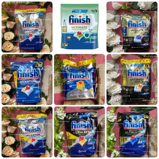 Finish Quantum Ultimate / Ultimate Eco 0% / Ultimate Plus & Quantum All in 1 (chanh) Viên rửa chén bát cho máy