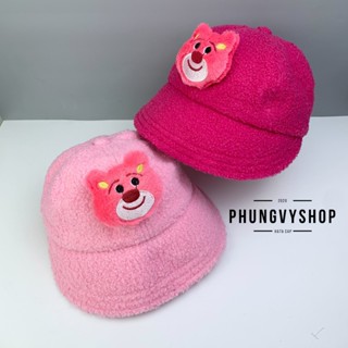  Bé 2-5Tuổi Vđ 52cm_Mũ lưỡi trai bucket tai bèo vành trai gái trẻ em phungvyshop-nón Lưỡi Che Nắng Vải Lông C Lotso 