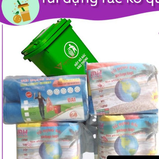 Túi đựng rác,túi nilon, bao rác tự phân hủy sinh học loại tốt tiện lợi, tiết kiệm nhiều màu - Quán nào cũng cần
