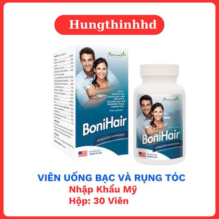BoniHair-Hỗ Trợ Giảm  Bạc Tóc, Ngăn Rụng Tóc, Cho Tóc Dày Và Khoẻ Đẹp