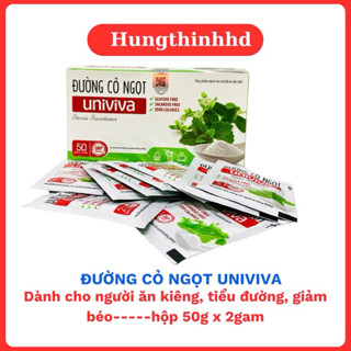 Đường cỏ ngọt Univiva dành cho người ăn kiêng, tiểu đường, béo phì..