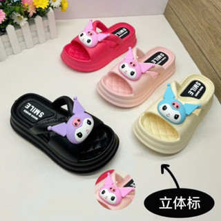  Dép Quai Ngang Bé Gái KUMOMI Siêu Nhẹ Dáng Lê Kẹp Nhiều Màu Hot Trend MS 2838+37 