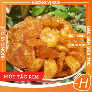 Mứt Tắc Rim Đường Phèn - Hộp 500g - Đặc Sản Bến Tre