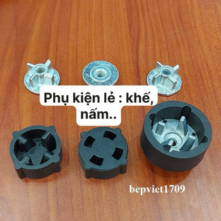 Phụ kiện núm nấm (trục thân máy) bánh răng máy làm sữa hạt Ranbem 735H