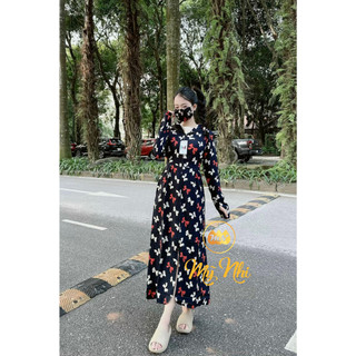 Áo chống nắng toàn thân nữ 3 lớp vải lanh nhung Nhật xịn dài phủ kín chân - ao chong nang nu toan than