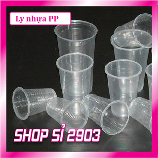 [ Combo 10 cây =500 cái ] Ly nhựa 80ml/120ml / 140 ml / 220 ml