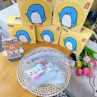 10 - 50 Túi trữ sữa 250ml không BPA, không mùi & 2 khóa zip cảm biến nhiệt Plus an toàn cho Bé KICHILACHI KICHI