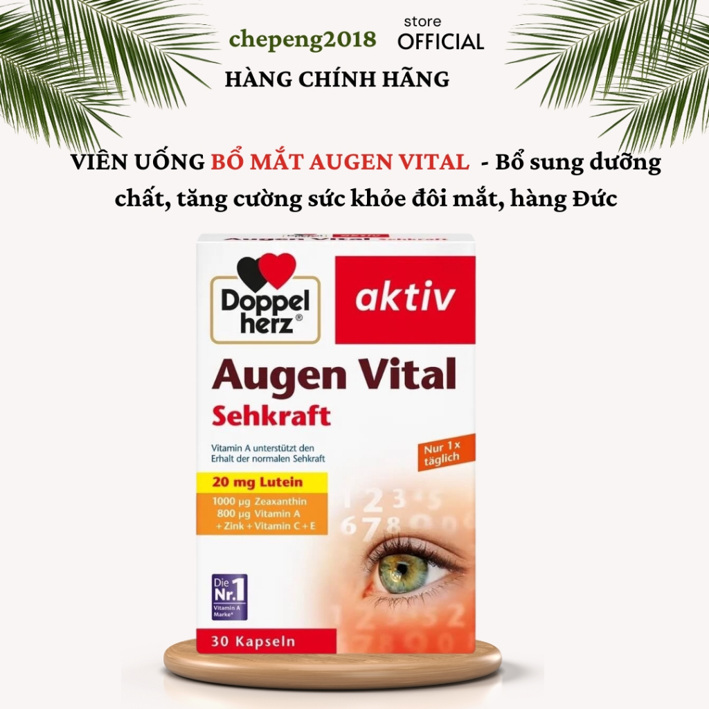 Hàng Chuẩn ĐứcDưỡng mắt Augen