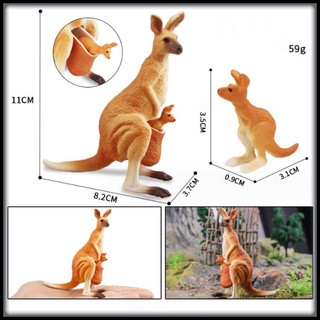 Combo bộ 2 con chuột túi mẹ và con Kangaroo tách dời được Đồ chơi cho bé