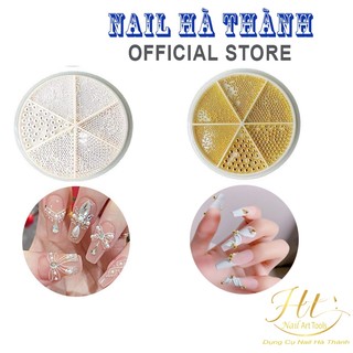 Bi nail trang trí móng vàng bạc nhiều size
