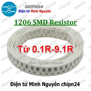 [50 con] điện trở dán smd 1206 5% (3.2x1.6mm) (0r 0.1r 0.15r 0.22r 0.33r 0.47r 0.5r 0.68r 0.75r 0.82r) - [chọn loại]