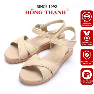 HỒNG THẠNH - Sandal Quai Dán Đế Cao Su Dẻo Cao 3cm - 3973