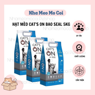 Thức ăn hạt cho mèo CAT'S ON 5kg( túi seal)