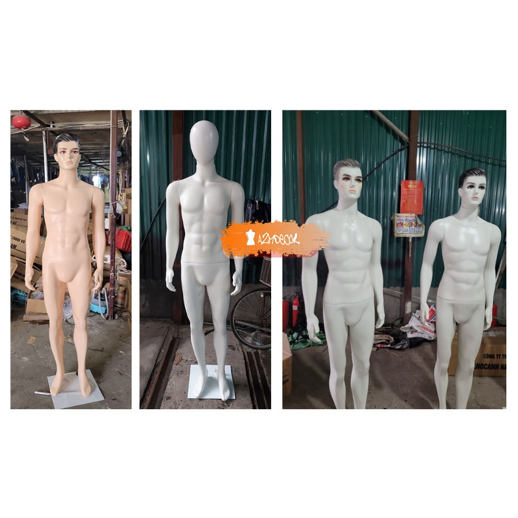 Manocanh nam toàn thân. Manocanh nhựa nam cả người. Hàng việt nam chất lượng cao, giá rẻ