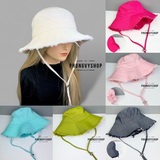 Mũ bucket tai bèo tua rua rách phong cách hàn quốc phungvyshop - BO tua JAC - nón vành