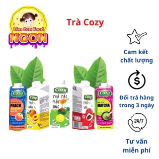 TRÀ COZY ❤FREESHIP❤ TRÀ TẮC MẬT ONG / TRÀ ĐÀO SẢ / TRÀ VẢI - Lùn Con Food