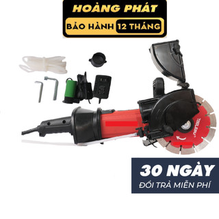 Máy cắt tường 2 lưỡi tableau 6817 | Máy cắt rãnh | dây đồng , đi ống điều hòa, điện nước kèm bơm và lưỡi, bảo hành 1 năm