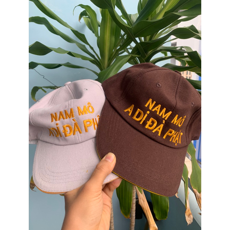 Nón vải A Di Đà Phật ( nam - nữ )