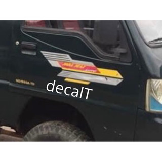 Tem dán xe tải hoa mai. tem dán xe tải hoa mai