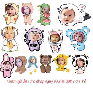  gấu bông gấu ôm in ảnh theo yêu cầu in hình người yêu bạn thân idol tiêu chiến vương nhất bác quà sinh nhật... 
