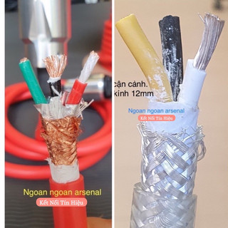 Dây nguồn audio âm thanh hàng nhập khẩu cao cấp (báo giá 1m dây chưa Jack)