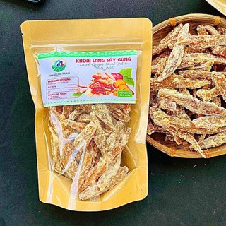 Khoai lang mật sấy gừng Tà Nung Đà Lạt 250g thơm ngon cay nồng vị gừng Đặc sản Đà Lạt