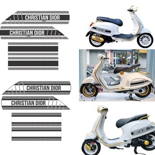Tem Christian Dior Cao Cấp Không Phai Màu Cho Các Dòng Xe Vespa