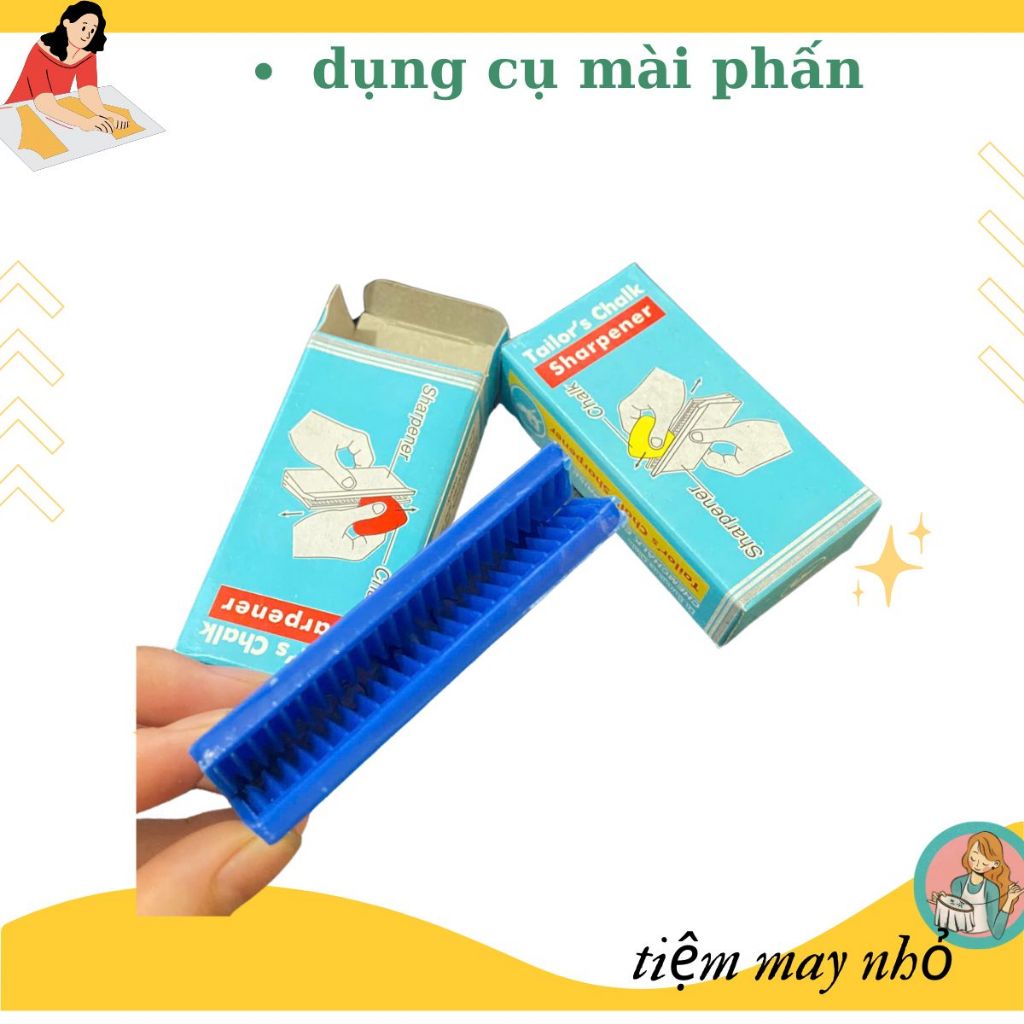 dụng cụ mài phấn - giúp cho đường phấn vẽ đẹp gọn hơn